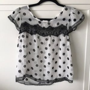 Polka Dot Top